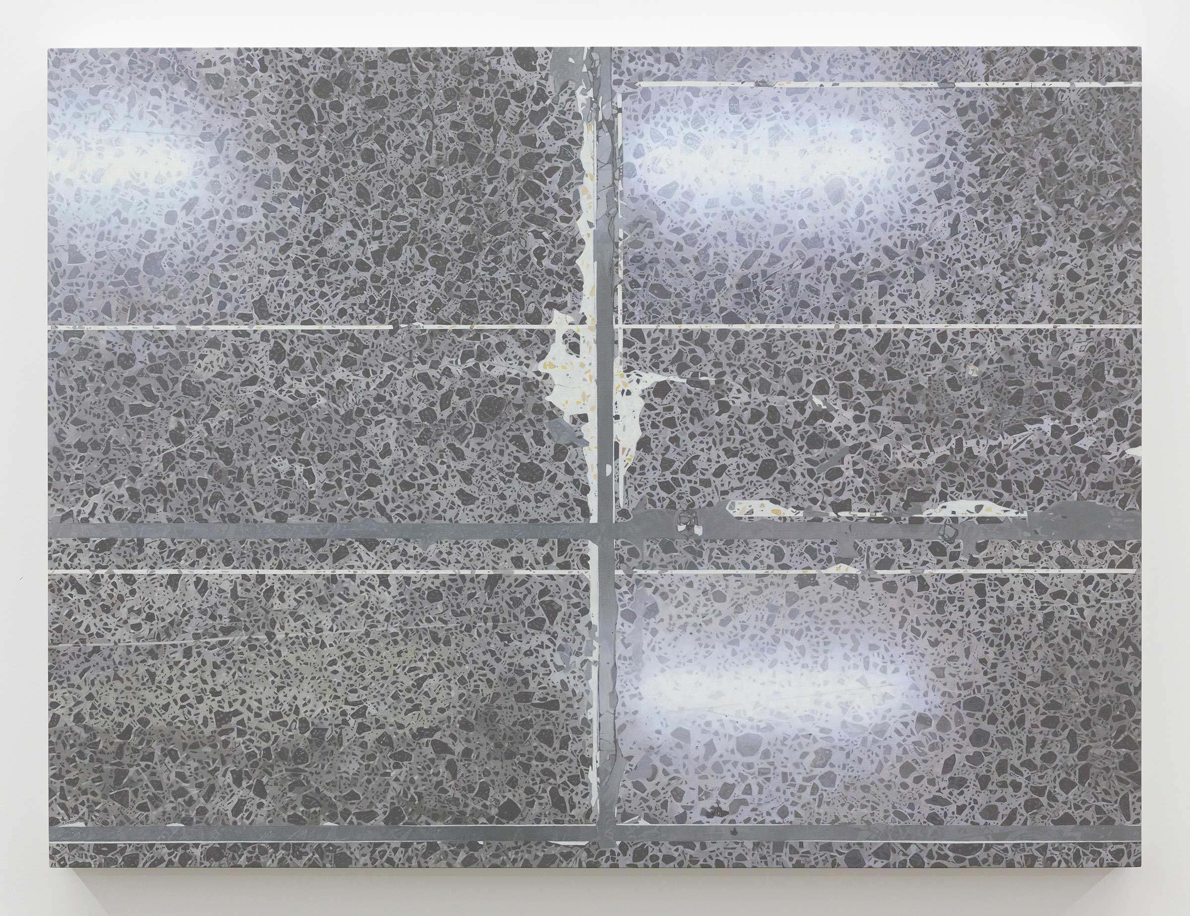 Concrete Floor 4, 2025, acrylic on board, 60 x 80cm