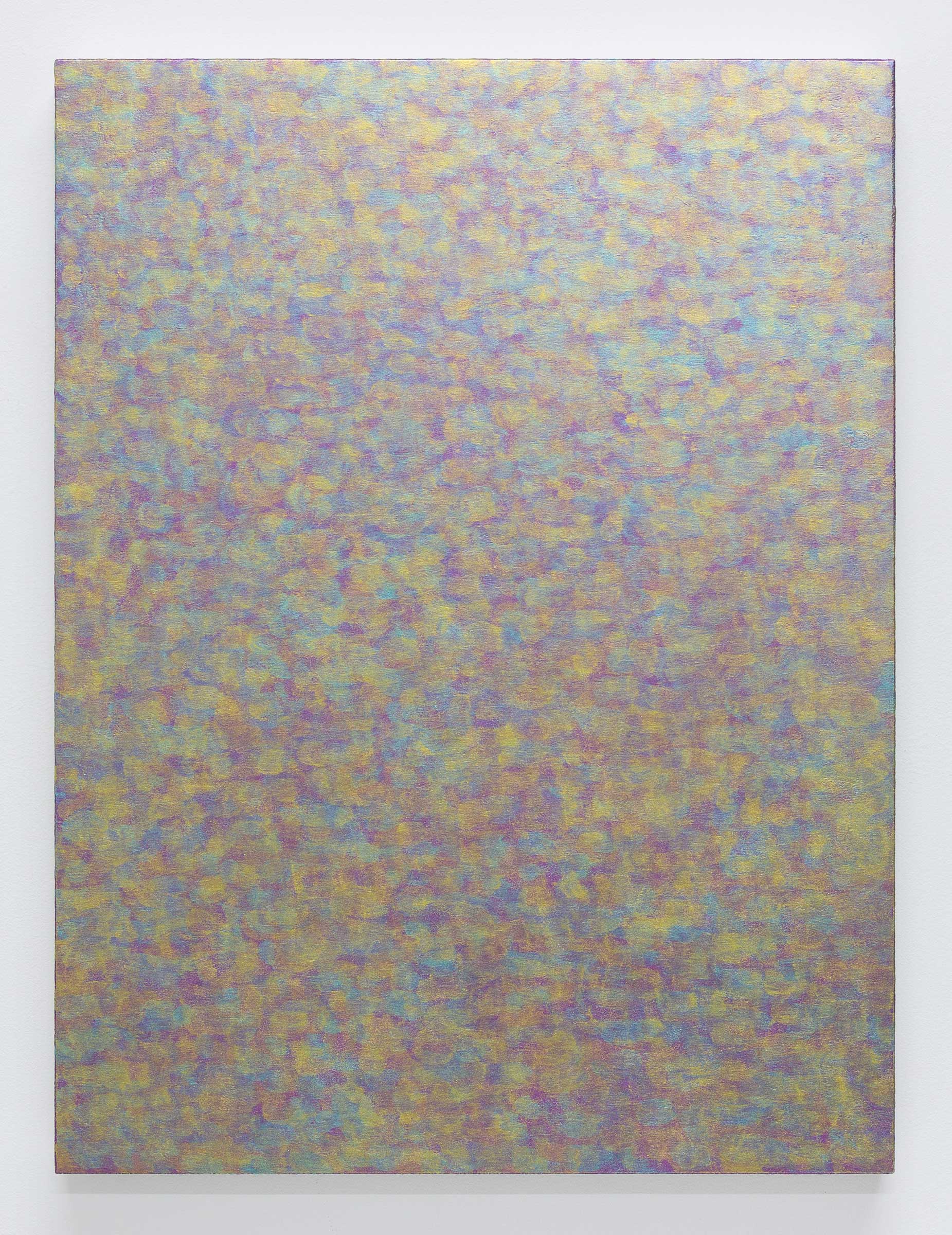 Oil Slick 3, 2022, acrylic on board, 38.6 x 29cm