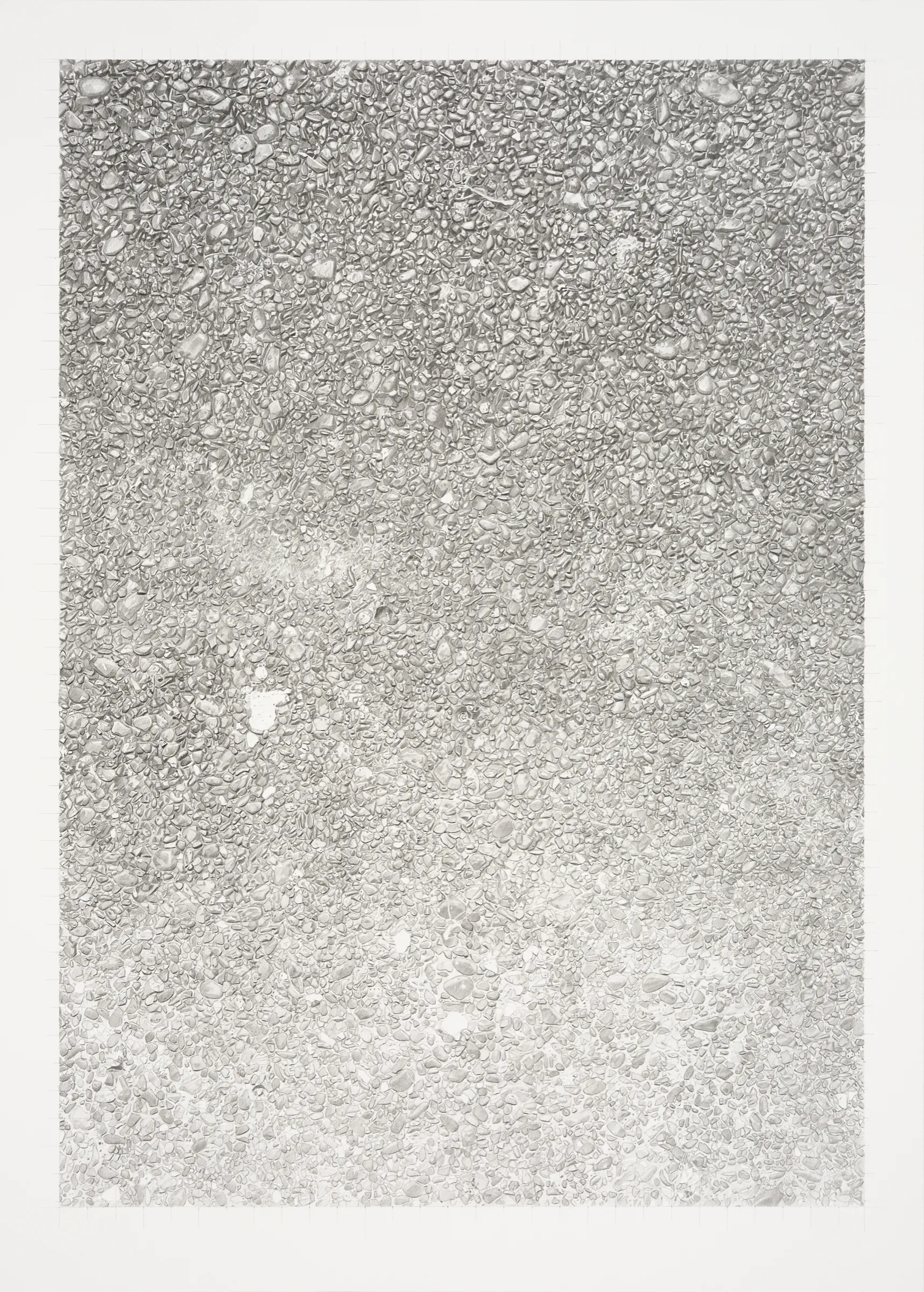  Concrete Path, 2023, graphite on Bristol board, 60 x 46.5cm 