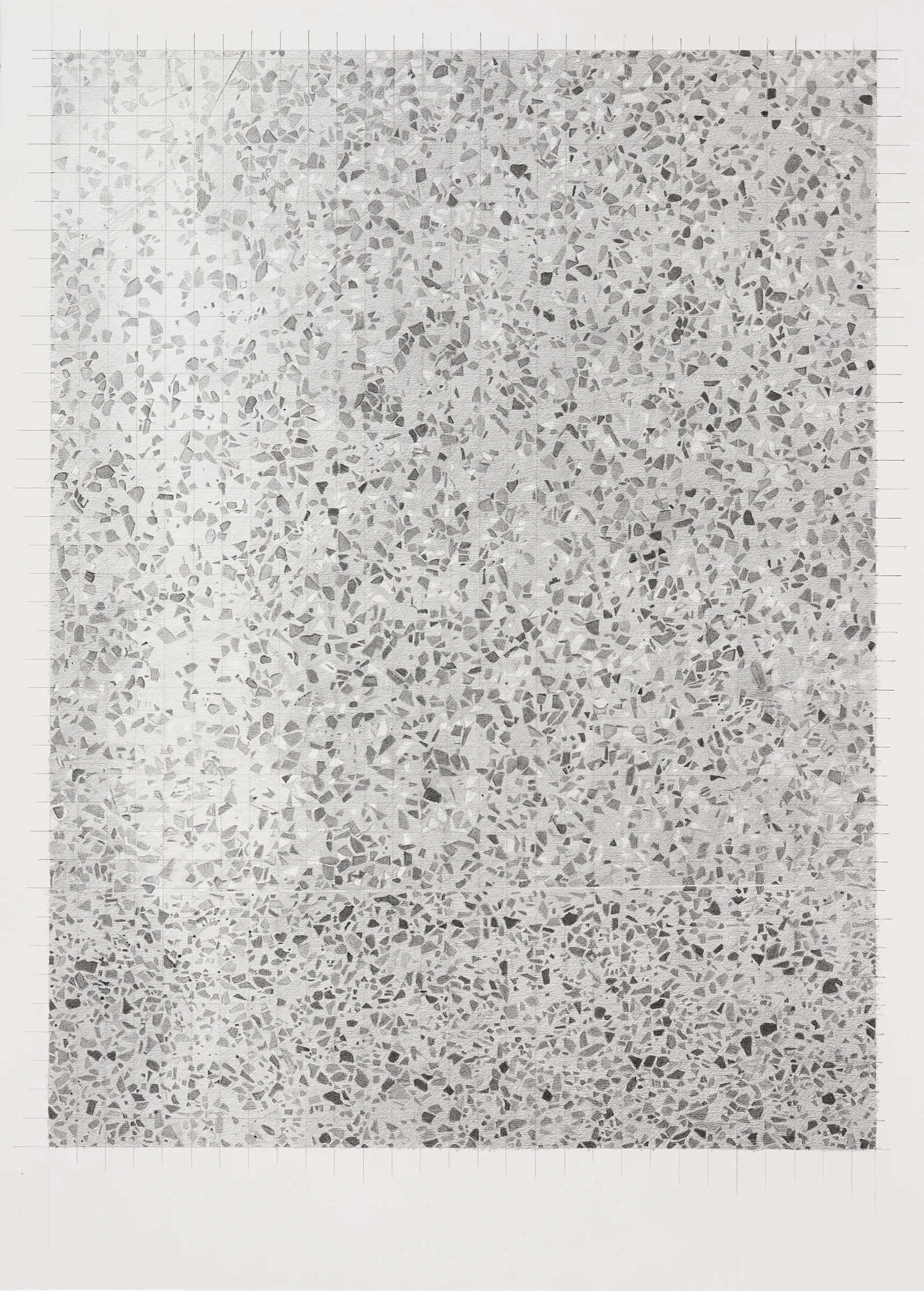 Floor 2, 2019, graphite on bristol board, 38.3 x 28.5cm 