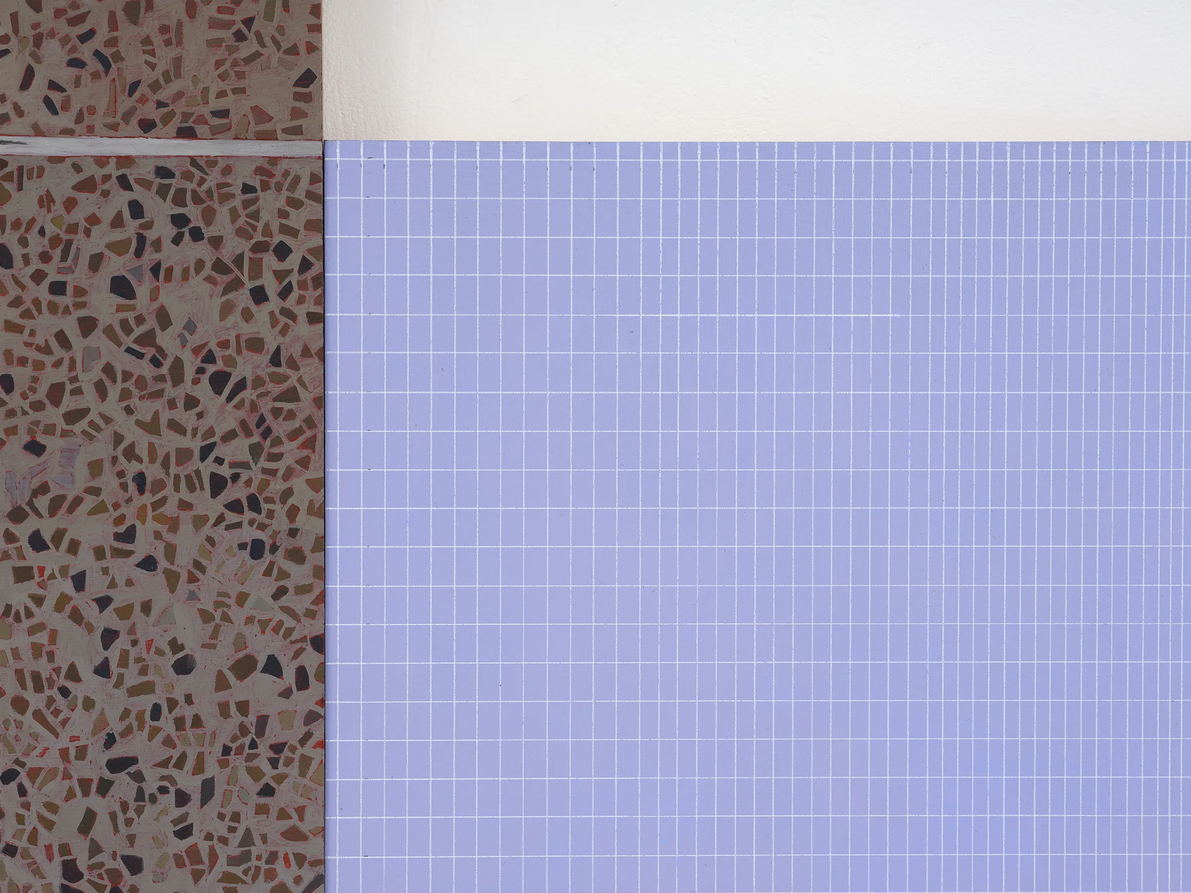  Silver, Floor, Grid (detail) 