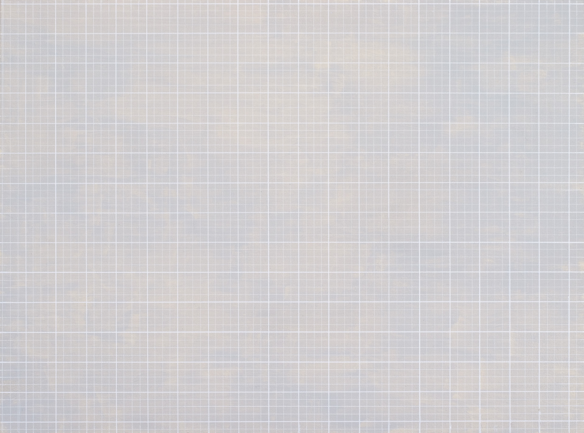  Grid 18, 2014, acrylic on board, 290 x 385mm 