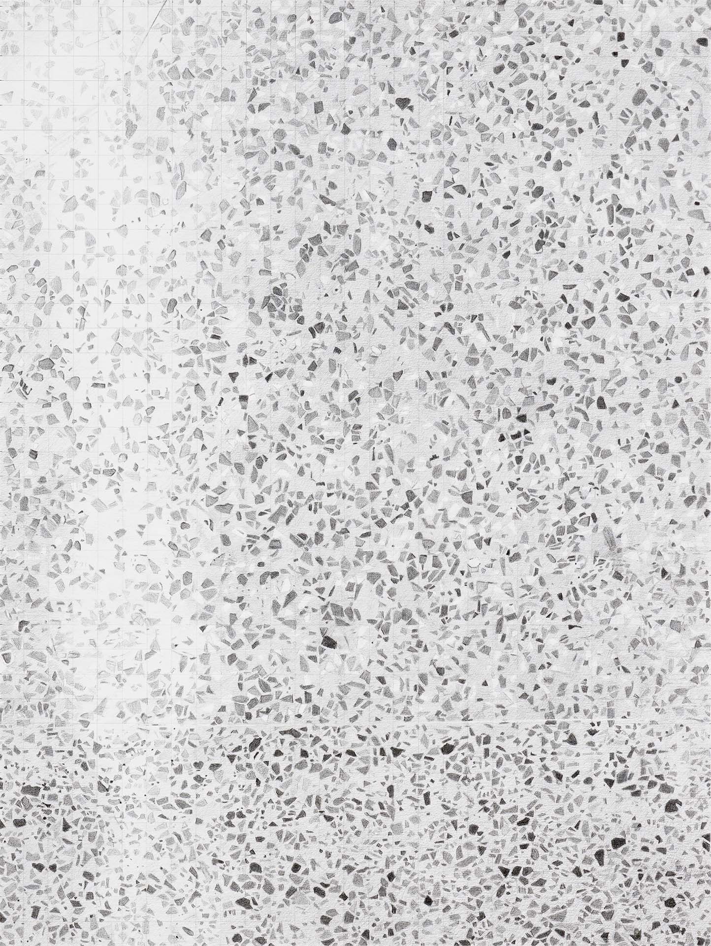  Floor, 2019, graphite on bristol board, 383 x 285mm. Photo: Sam Hartnett 