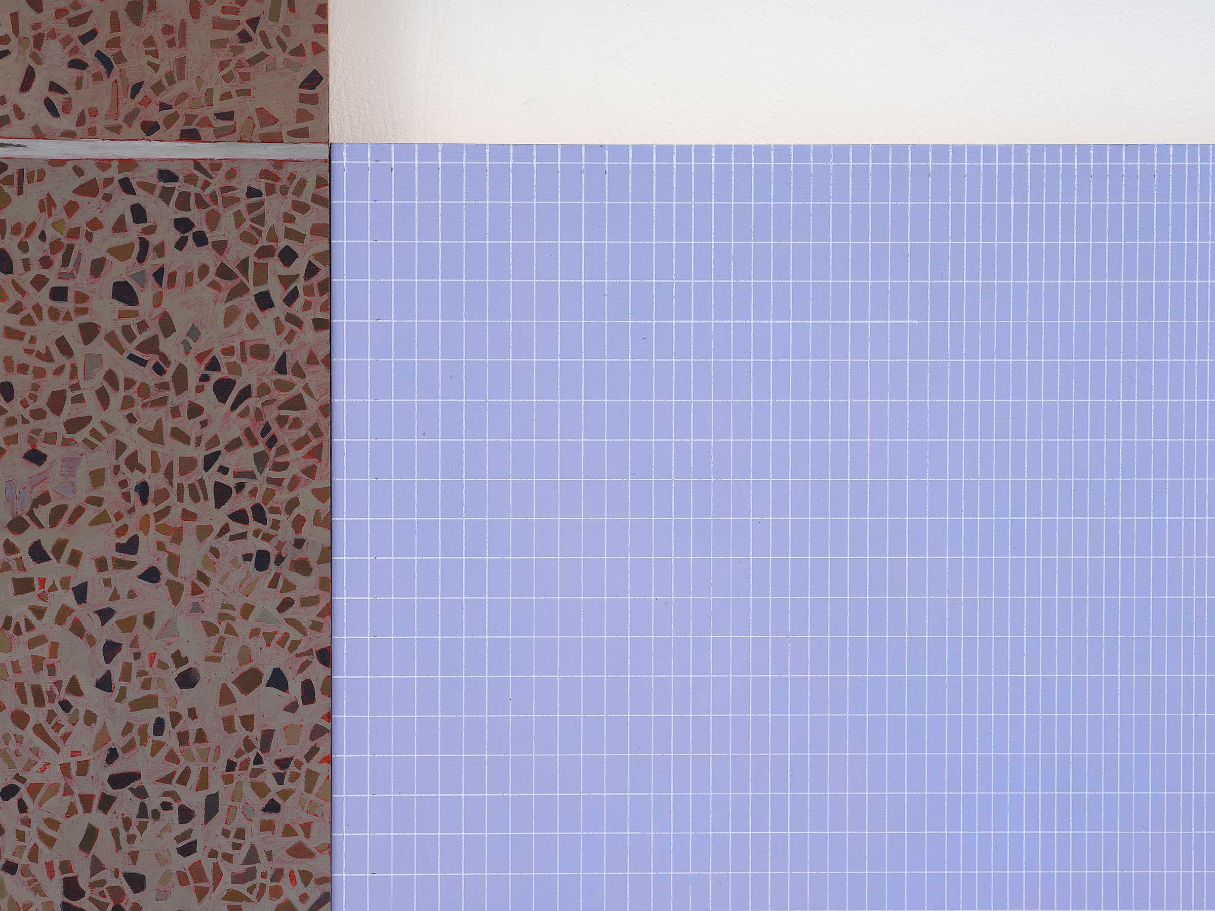  Silver, Floor, Grid (detail) 
