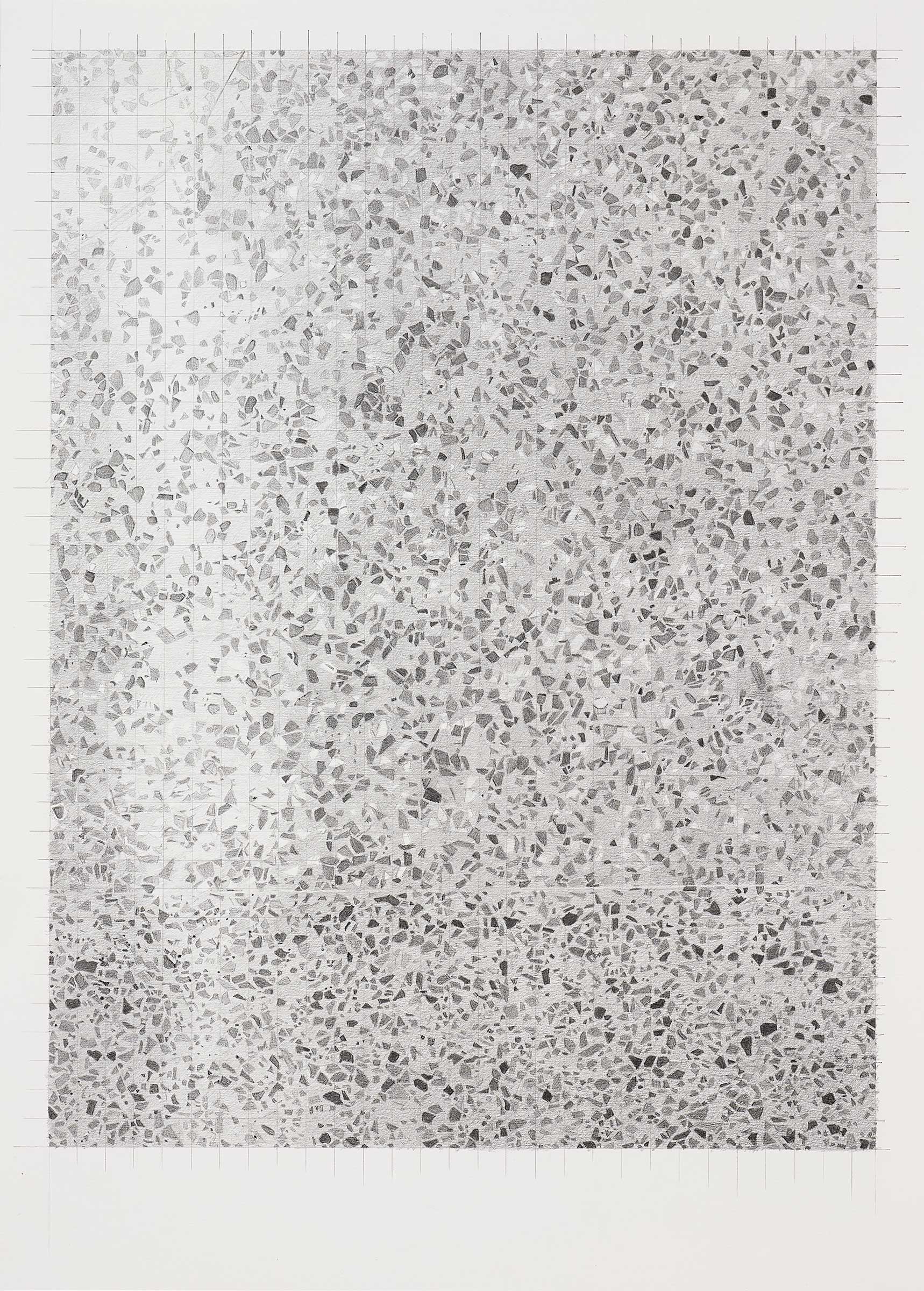  Floor 2, 2019, graphite on bristol board, 38.3 x 28.5cm 